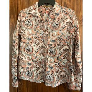 Alex Marie paisley blouse size 10